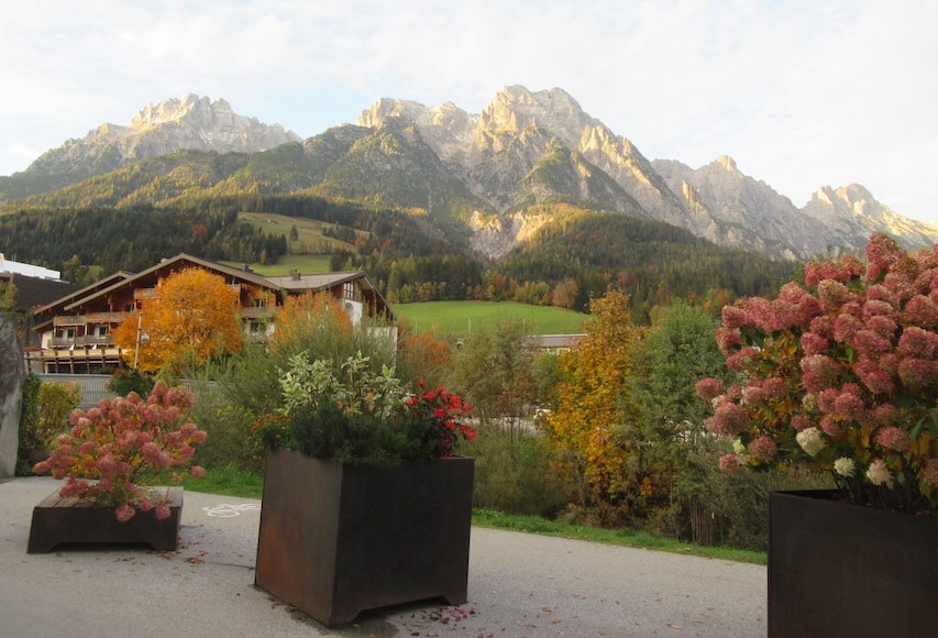 Alps view from Leogang