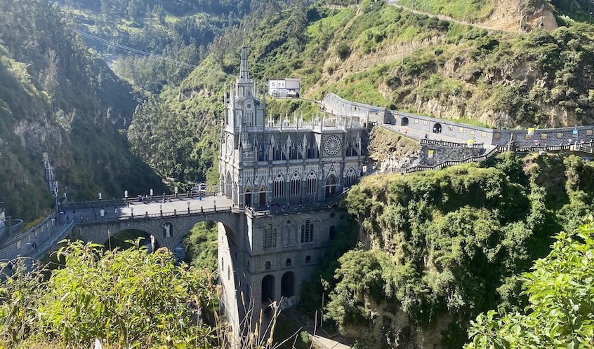 Las Lajas Shrine in Colombia's Department of Nariño