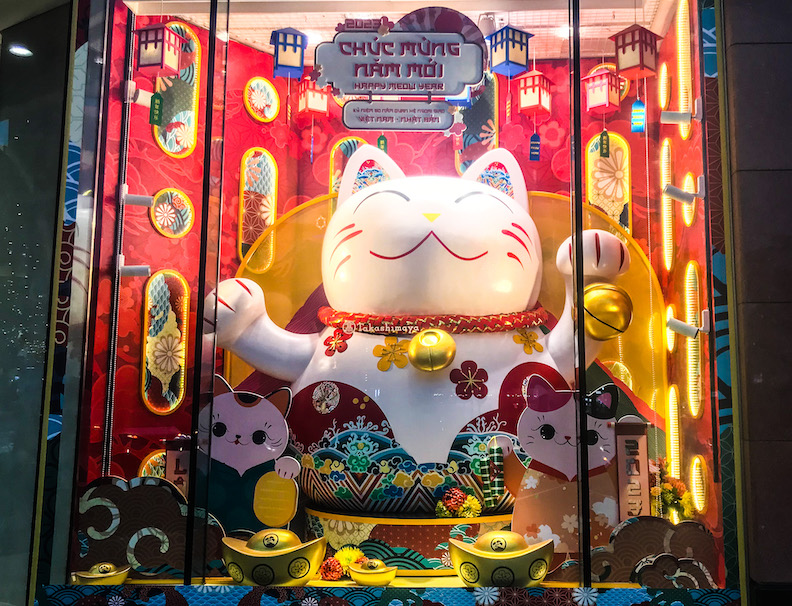 Takashimaya Department Store celebrates Year of the Cat
