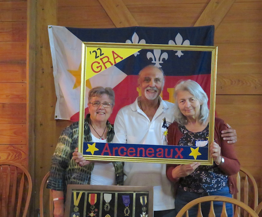 Acadians from Canada and Cajuns from Louisians use the Grand Réveil as an opportunity to reunite with distant relatives.