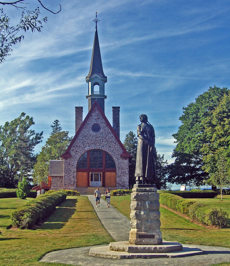 Statue of Evangeline in Nova Scotia