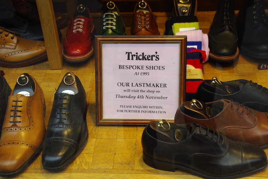 Bespoke shoe story on Jermyn Street