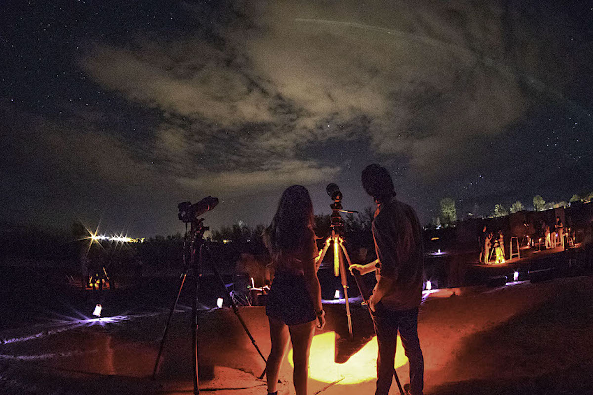 Star Party at Wahweap Beach, Glen Canyon National Recreation Area, near Page, Arizona