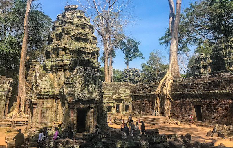 Ta Prohm medieval Buddhist University 