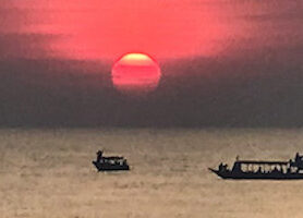 Tonle Sap sunset