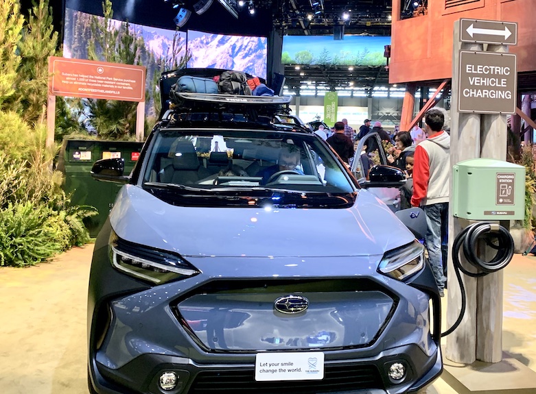 2023 Chicago Auto Show Subaru Exhibit