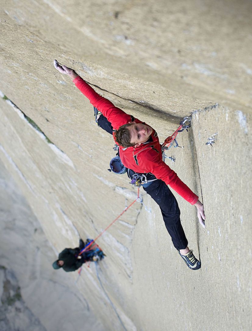 Tommy Caldwell climbs Dawn Wall