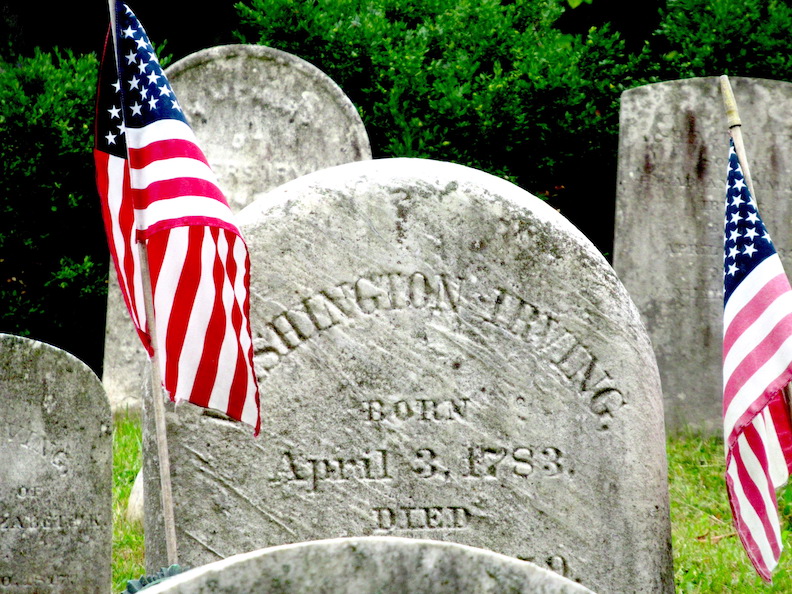 Grave of Washington Irving