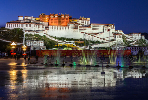 The magnificent Potala, a World Heritage Site and the highest palace in the world, was the winter home of the Dalai Lamas from 1649 to 1959. Located in Lhasa, Tibet, today it’s a museum with more than 1,000 rooms and 10,000 painted scrolls.