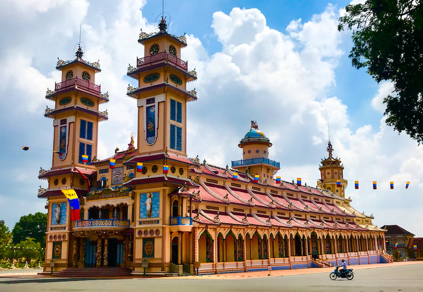 Cao Dai temple in Tay Ninh, Vietnam