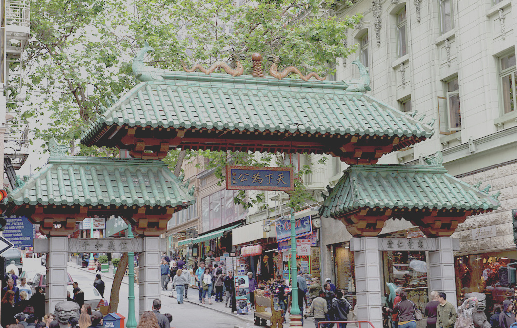 Chinatown, in San Francisco, California is the oldest Chinatown in North America and the largest Chinese community outside Asia.