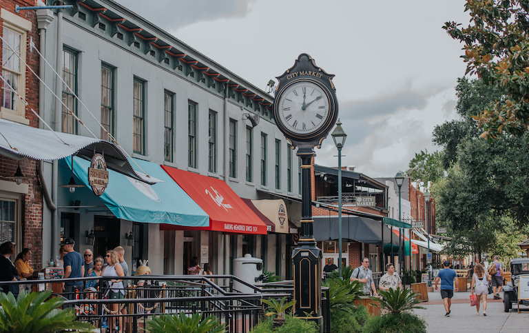 City Market in Savannah, Georgia. Photo courtesy of Explore Georgia