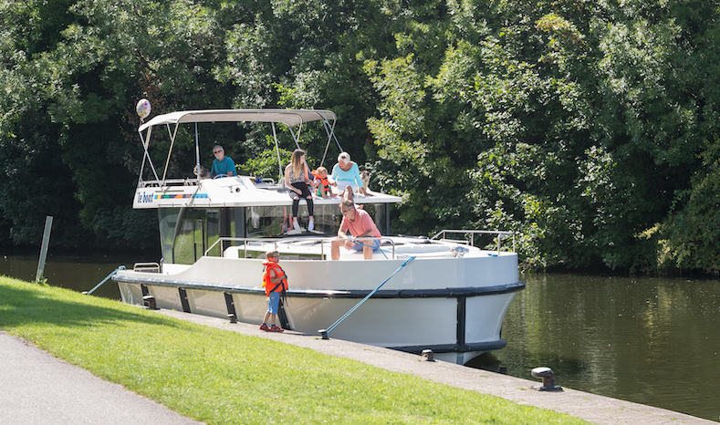 A perfect boat for two couples or small families looking for space inside and out and a little extra privacy with two en-suite cabins.