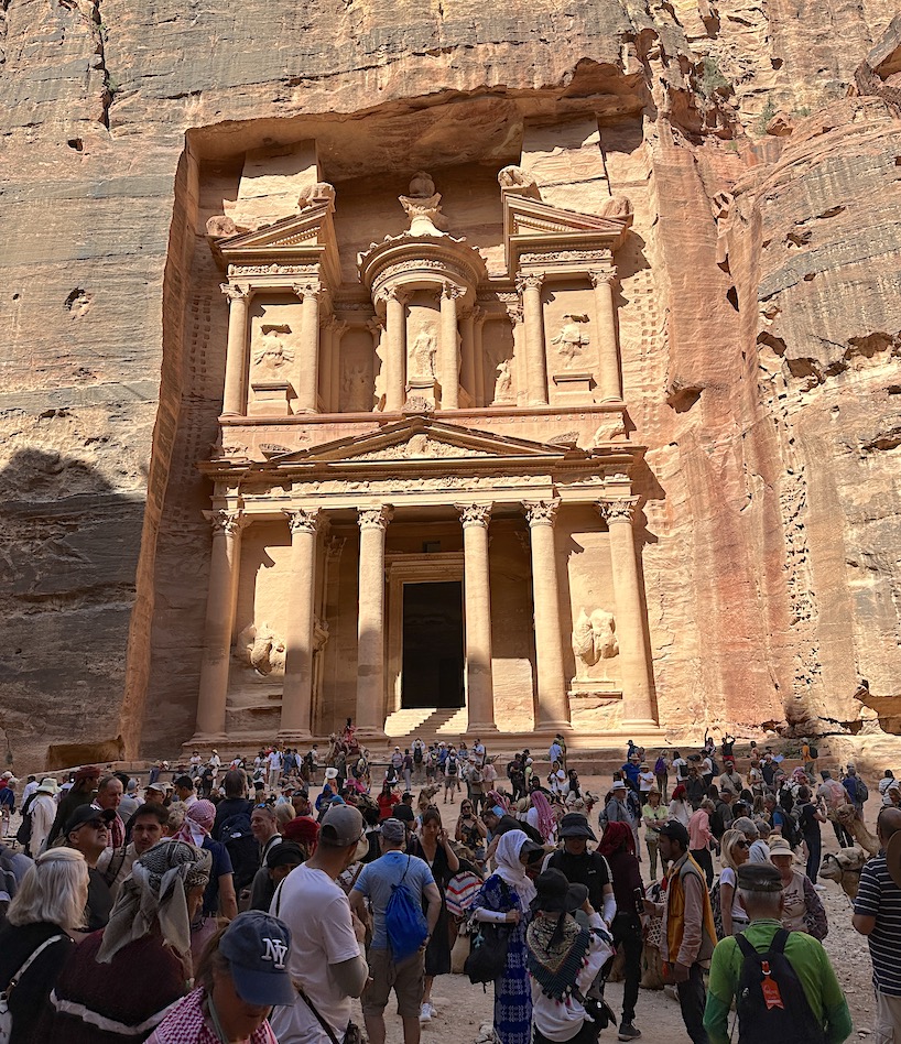 The Treasury is the most iconic building in Petra.