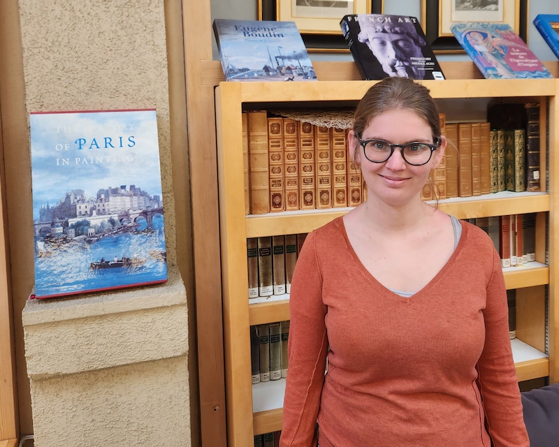 Noemi Herail, Executive Director of the Alliance Francaise organizes the annual Bastille Day celebration.