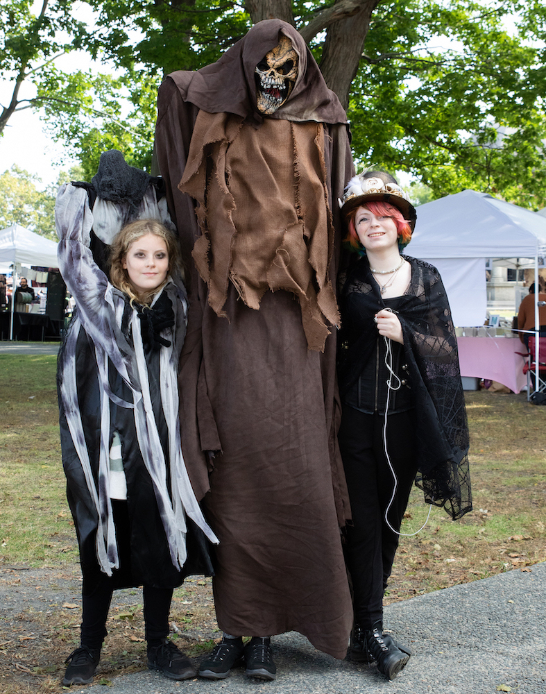 Salem, Massachusetts, known for witches, is apparently also home to ghouls.