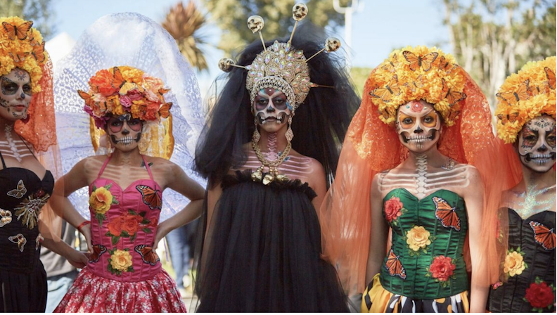 Dia de los Muertos at the Hollywood Forever Cemetery in Los Angeles