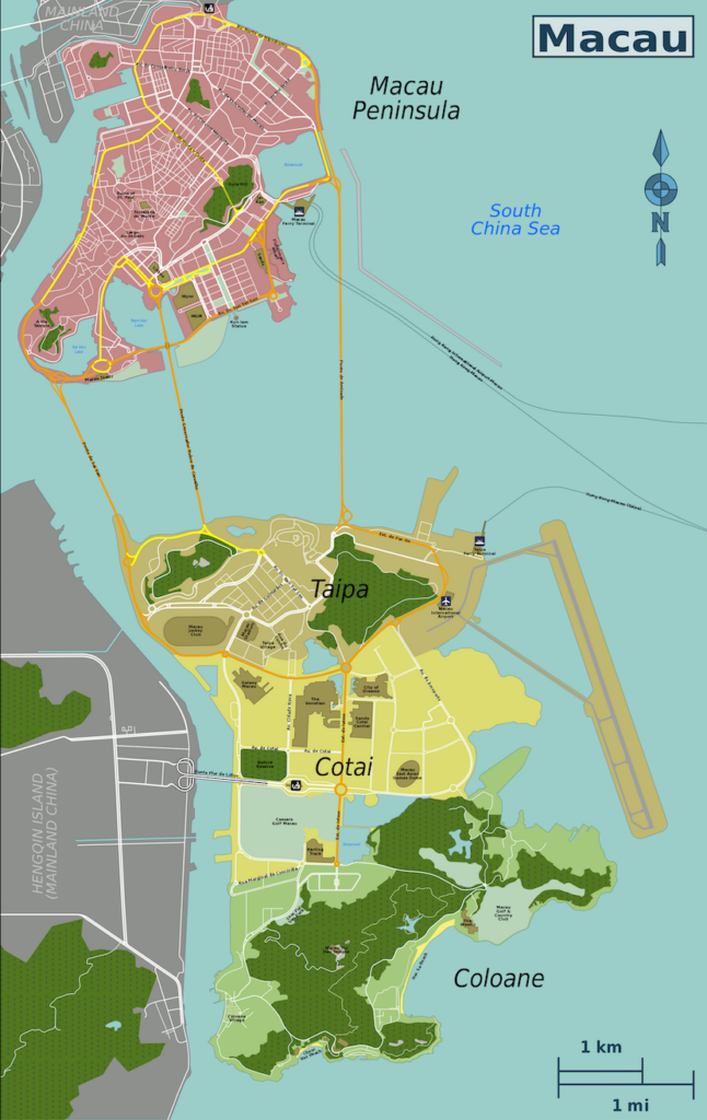 Macau Map