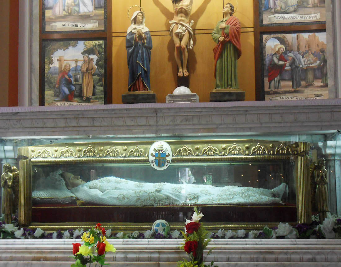 Shrine of St. Narcisa outside Nobol, Ecuador