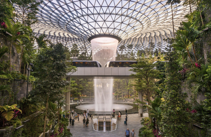 Singapore's Changi is the most beautiful airport in the world. 