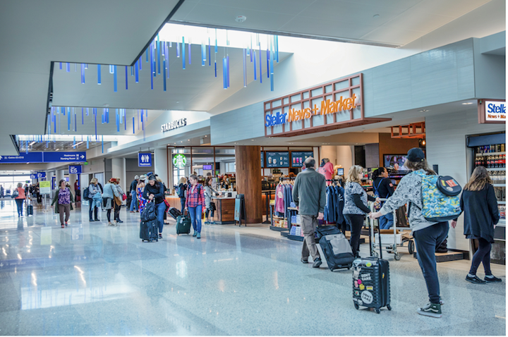 Phoenix, AZ Sky Harbor Airport, spend time in airports