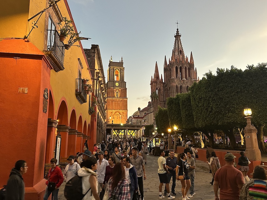 San Miguel at dusk. Photo by Ramaa Reddy