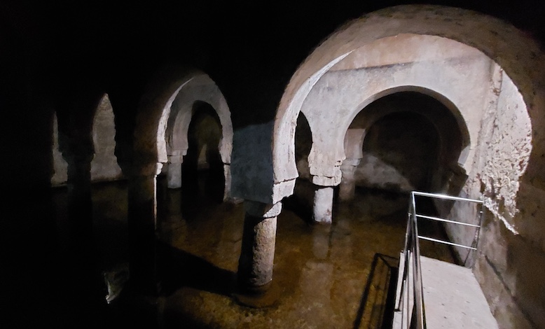 Moorish cistern beneath the streets of Cáceres