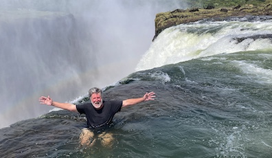 The author at the edge of Victoria Falls, in the Devil’s Pool (2) copy The author at the edge of Victoria Falls