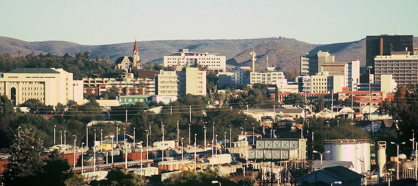 Windhoek, Namibia skyline