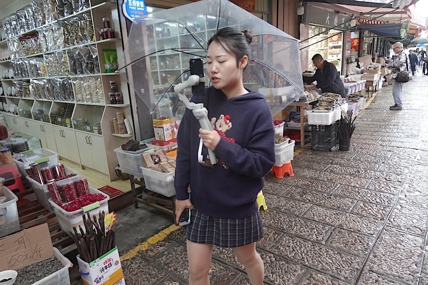 Influencers Lane in Lijiang, Yunnan