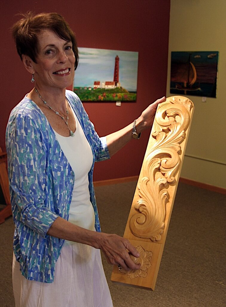 Bluff Country Artists Gallery in Spring Grove, Minn., pays attention to the area’s Norwegian roots, and wood carvings are prominent in the art for sale.