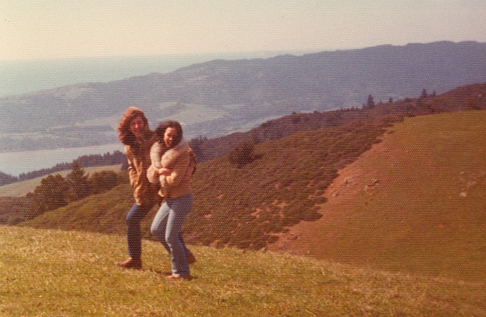 The author and girlfriend, Marin County California, circa 1974.