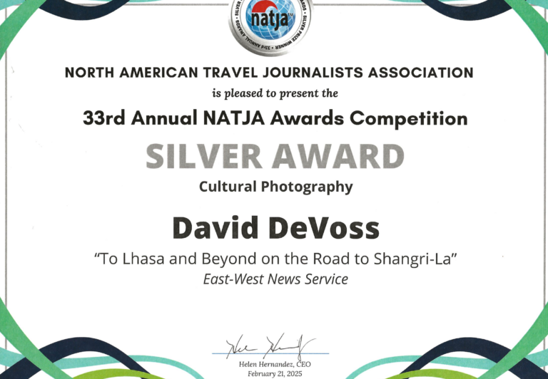 NATJA Silver Award for Cultural Photography