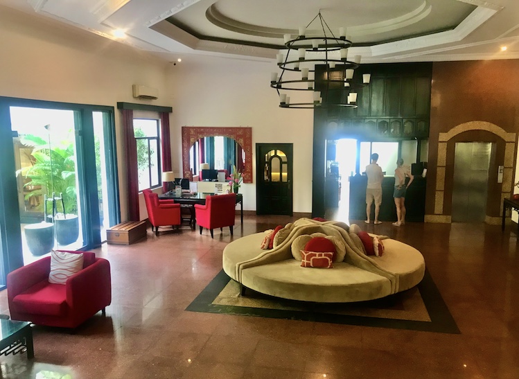 he White Mansion is one of several French colonial-era boutique hotels that serve visitors to Cambodia’s capital. During the 1990s, it served as the United States Embassy in Phnom Penh.