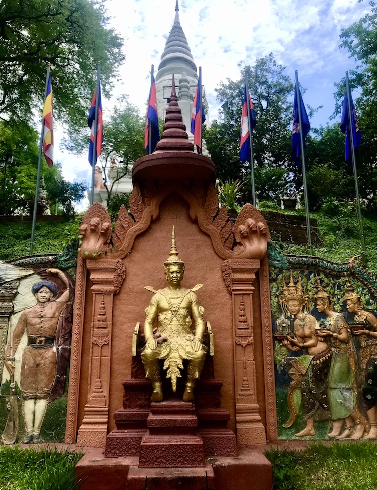 No structure in Phnom Penh is older than Wat Phnom, originally constructed in 1372. 