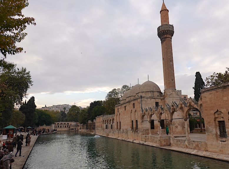 Balikligol Pool where Abraham, a prophet to Muslim, Christian and Jewish religions, was cast into a burning fire. God saved Abraham by turning the flames into water.