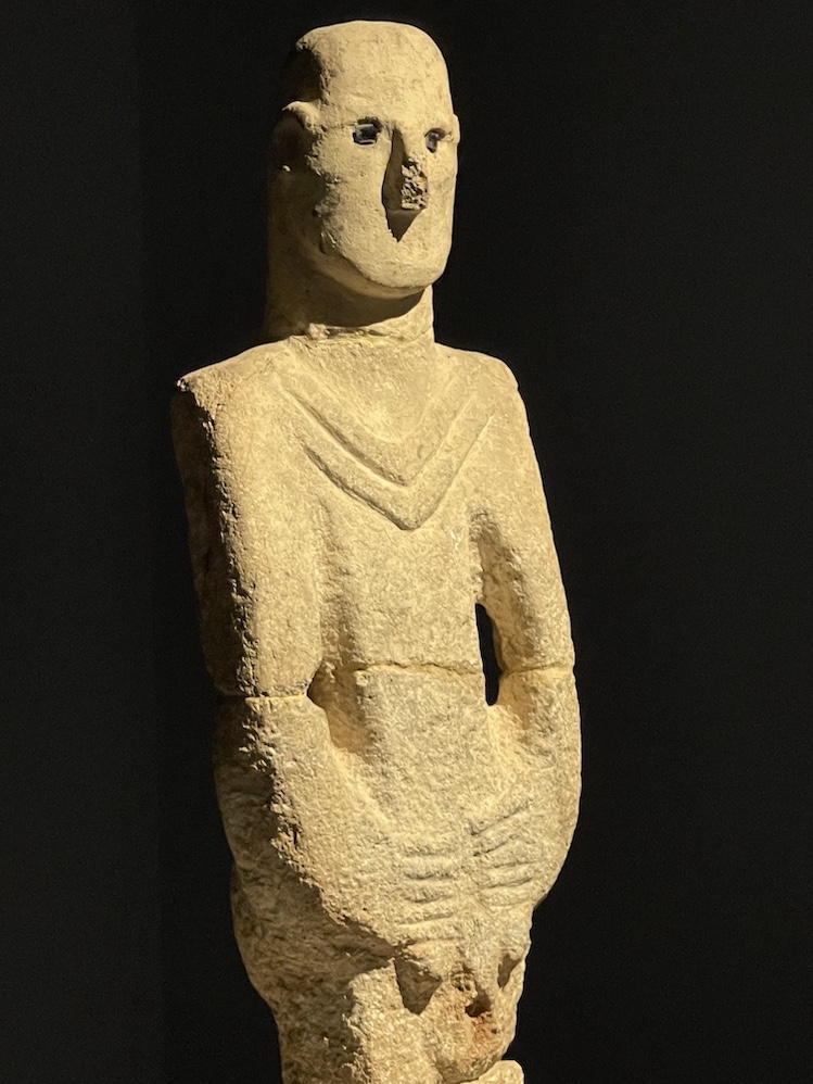 Statue of Urfa Man, the oldest life-sized statue of a human person.