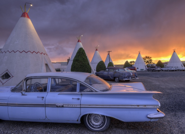 The Wigwam Motel in Holbrook, AZ may be the most memorable lodging on the Arizona portion of Route 66.