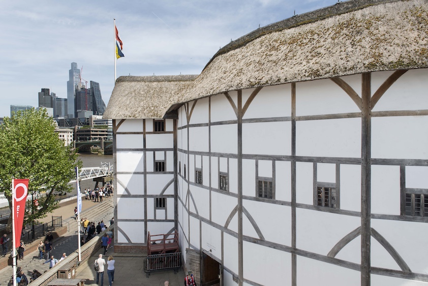 Exterior of the Globe Theater