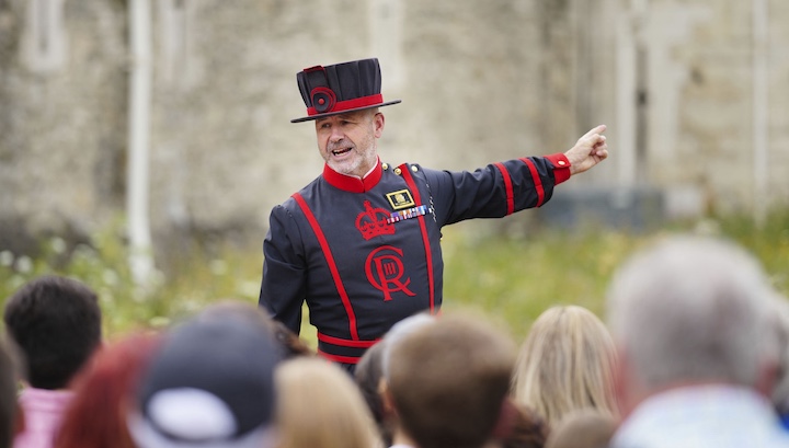 A Yoeman Warder or Beefeater