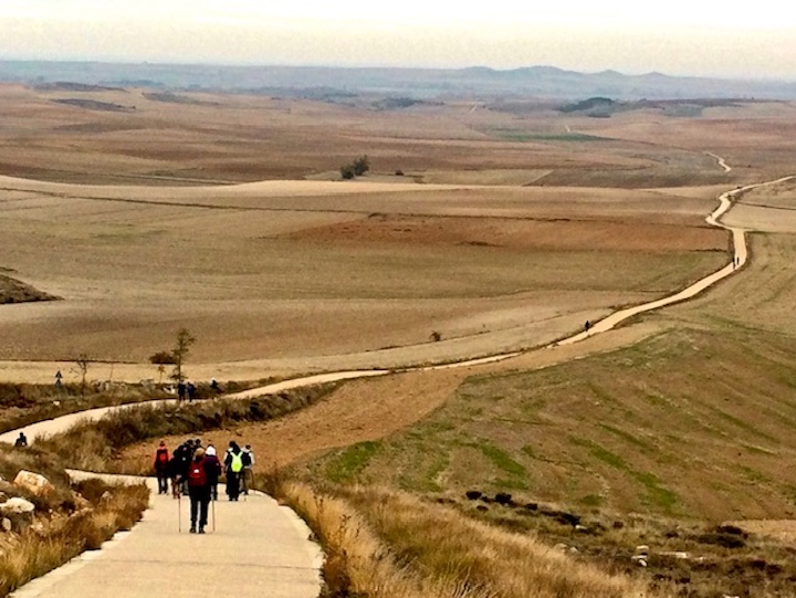 Paul Gottleib of New York likes the Camino trail.