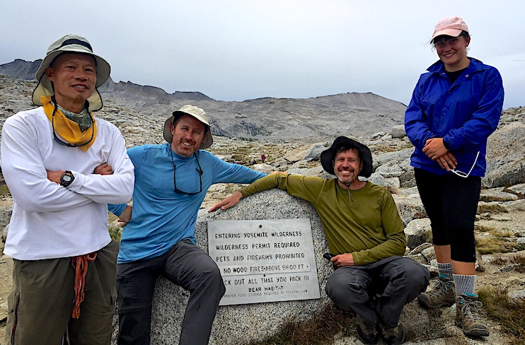 Clearing Donohue Pass, the trail’s first major obstacle, is cause for celebration. 