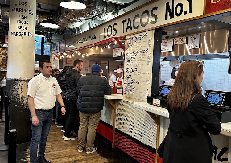Los Tacos at Chelsea Market