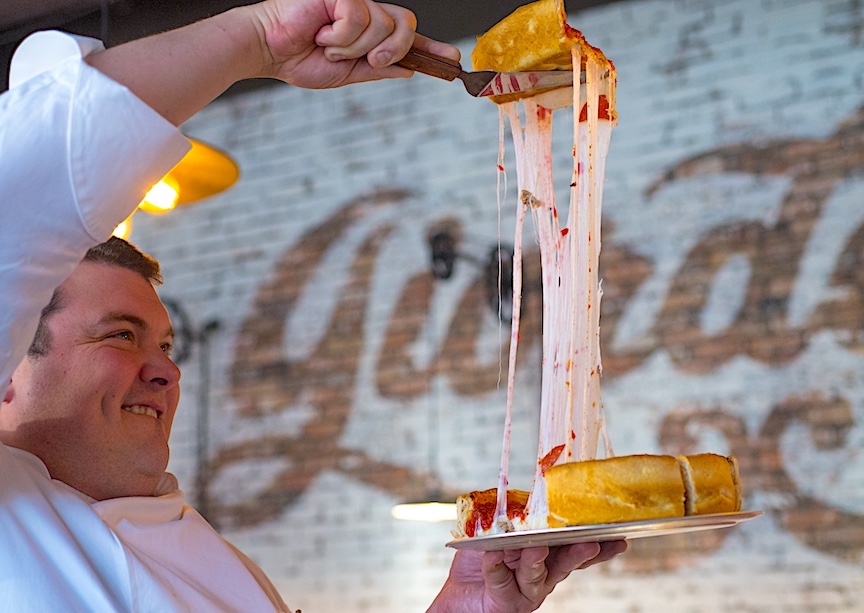 Chicago deep dish pizza.