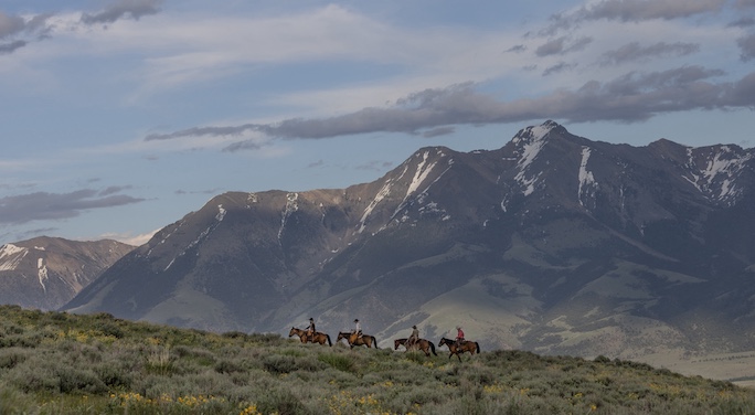 Mountain Sky in Montana
