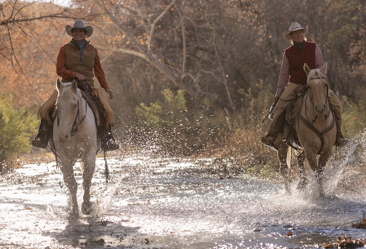 Sonoita Creek at the Circle Z Ranch.