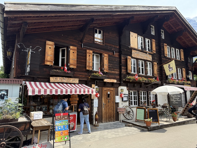 The Honesty Shop in tiny Gimmelwald is an example of the trusting community in this village of about 100 people. 