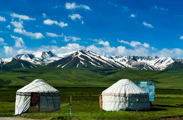 Breeding horses and summering in yurts up on high mountain pastures is a part of Kyrgyz culture.