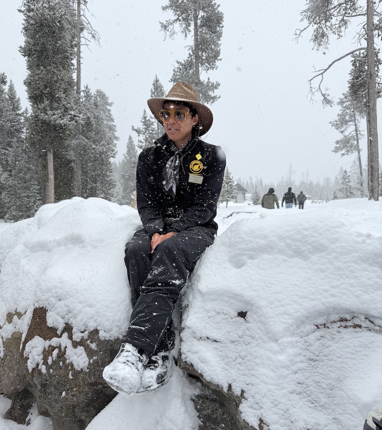 Yellowstone park ranger Gus Murray